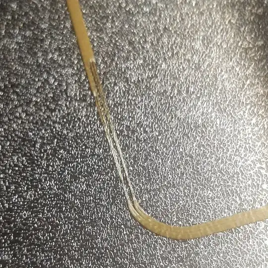 Filament gap