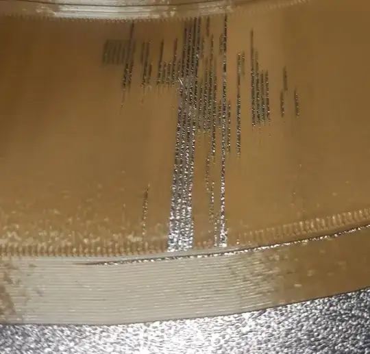 Gap on surface