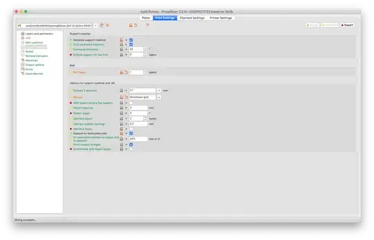 Support Settings