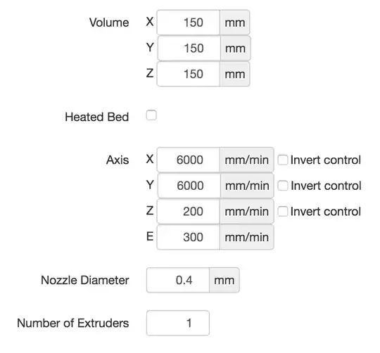 OctoPi settings