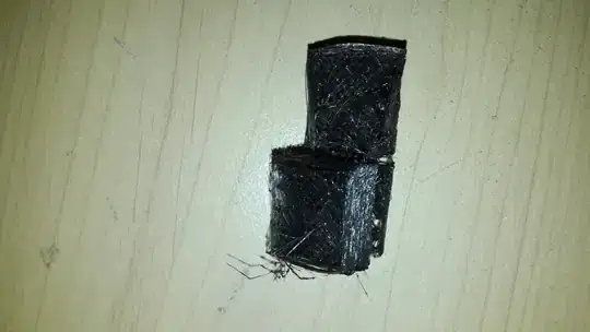 Second example of poorly printed cube