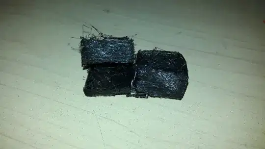 First example of poorly printed cube