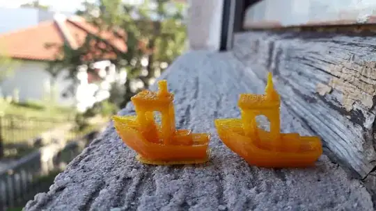 Left: 263 degrees 0.60.3 30mm/s, right: 255 degrees 0.450.2 40mm/s