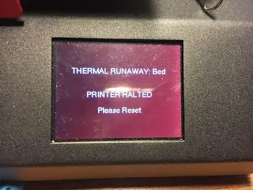Failure screen