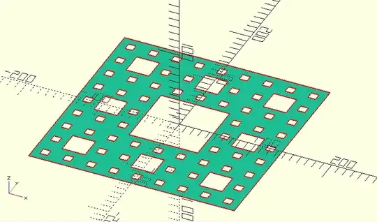 projection of cube