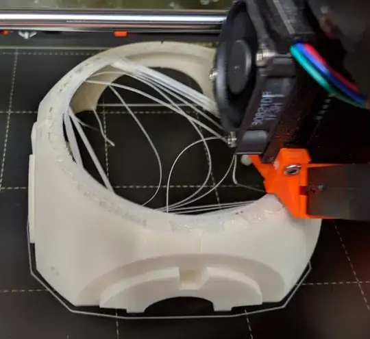 Calibration cubes (before and after increasing flow and temp)