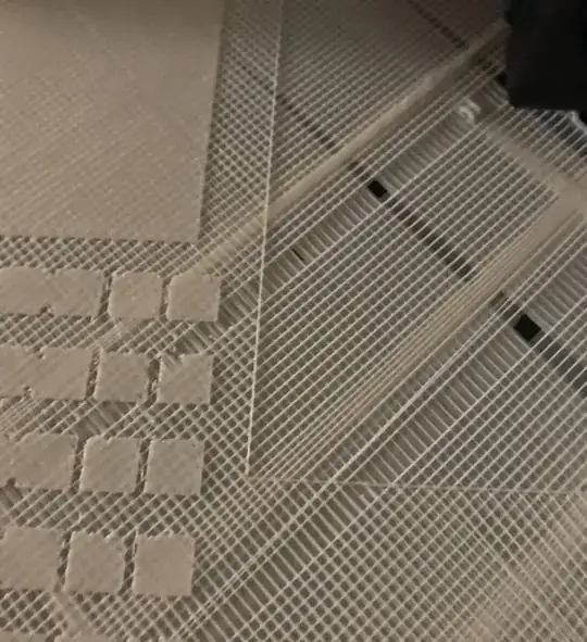 Layers overlapping