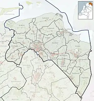 Garnwerd is located in Groningen (province)