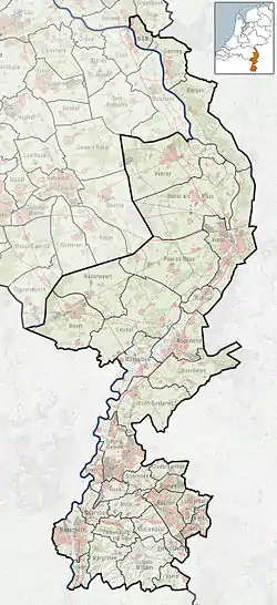 Roosteren is located in Limburg, Netherlands