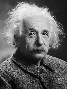 Image 23Albert Einstein advocated for a socialist planned economy with his 1949 article "Why Socialism?" (from History of socialism)