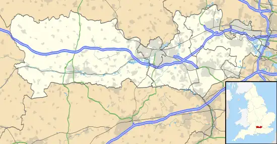 Sandhurst is located in Berkshire