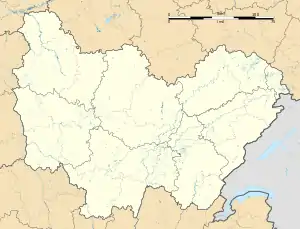 Combertault is located in Bourgogne-Franche-Comté