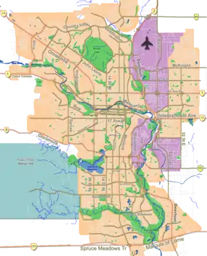 Saddle Ridge is located in Calgary