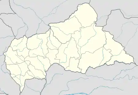 Rafaï is located in Central African Republic
