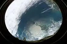 Image 9Cornwall seen from the International Space Station (from Geography of Cornwall)