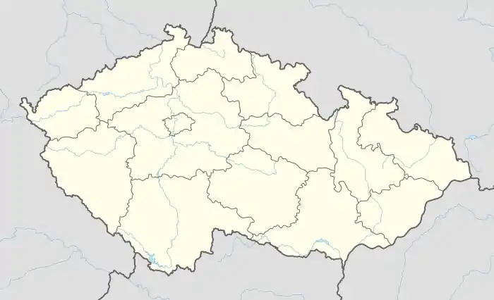 Vesec is located in Czech Republic