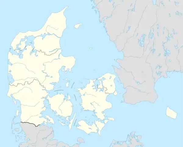 Haslev is located in Denmark