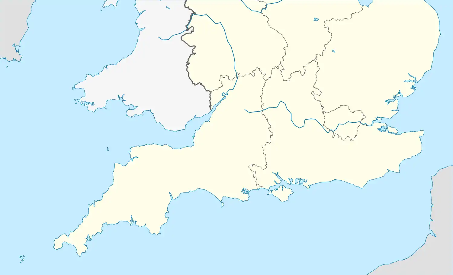 2012–13 Football Conference is located in Southern England