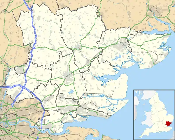 Frinton-on-Sea is located in Essex