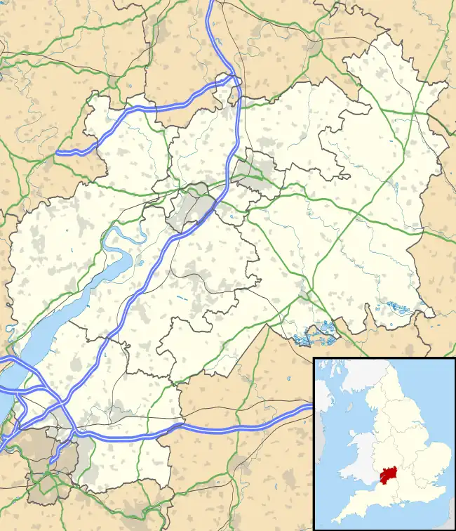 Compton Greenfield is located in Gloucestershire