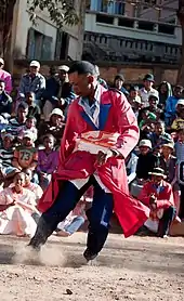 Image 45A Hiragasy dancer. (from Madagascar)