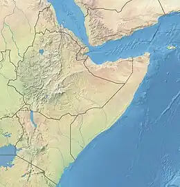 Merca is located in Horn of Africa