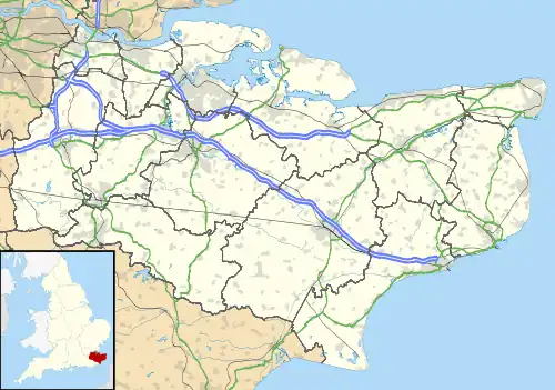 Biddenden is located in Kent