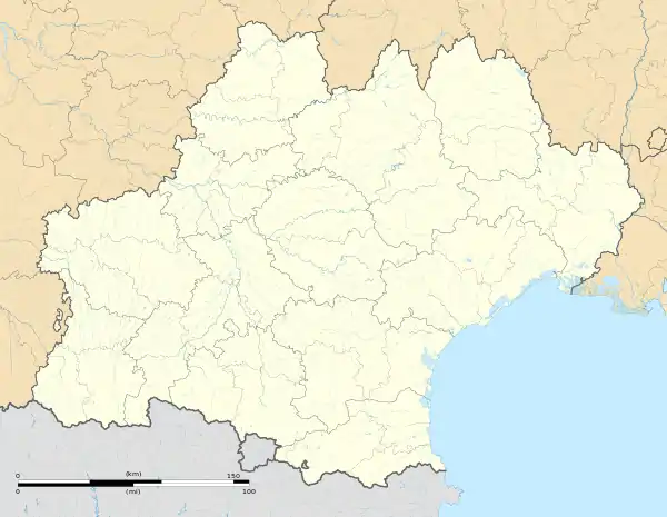 Uzès is located in Occitanie