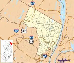 First Reformed Dutch Church, Hackensack is located in Bergen County, New Jersey