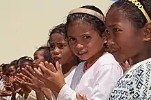 Image 44Malagasy ancestry reflects a blend of Southeast Asian, Oceanian and Bantu (Southeast African) roots. (from Madagascar)