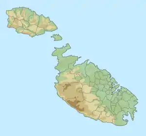 Borġ in-Nadur is located in Malta