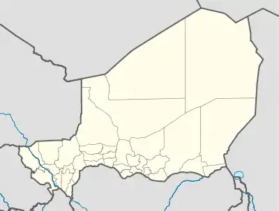 Crash site is located in Niger