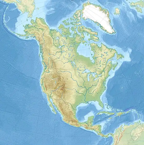 Robins AFB is located in North America