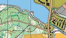 Image 21Small section of an orienteering map (from Cartography)