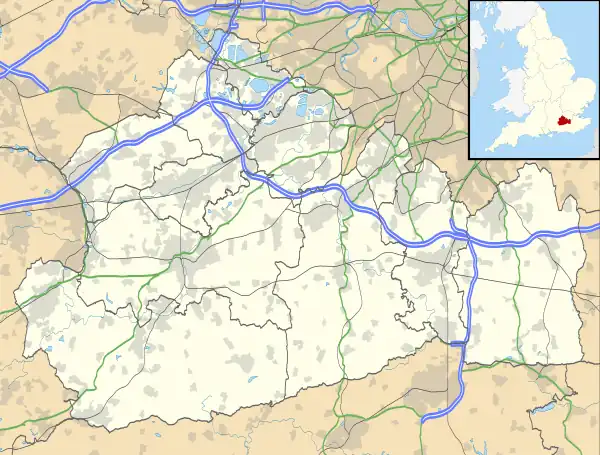 Wentworth Estate is located in Surrey
