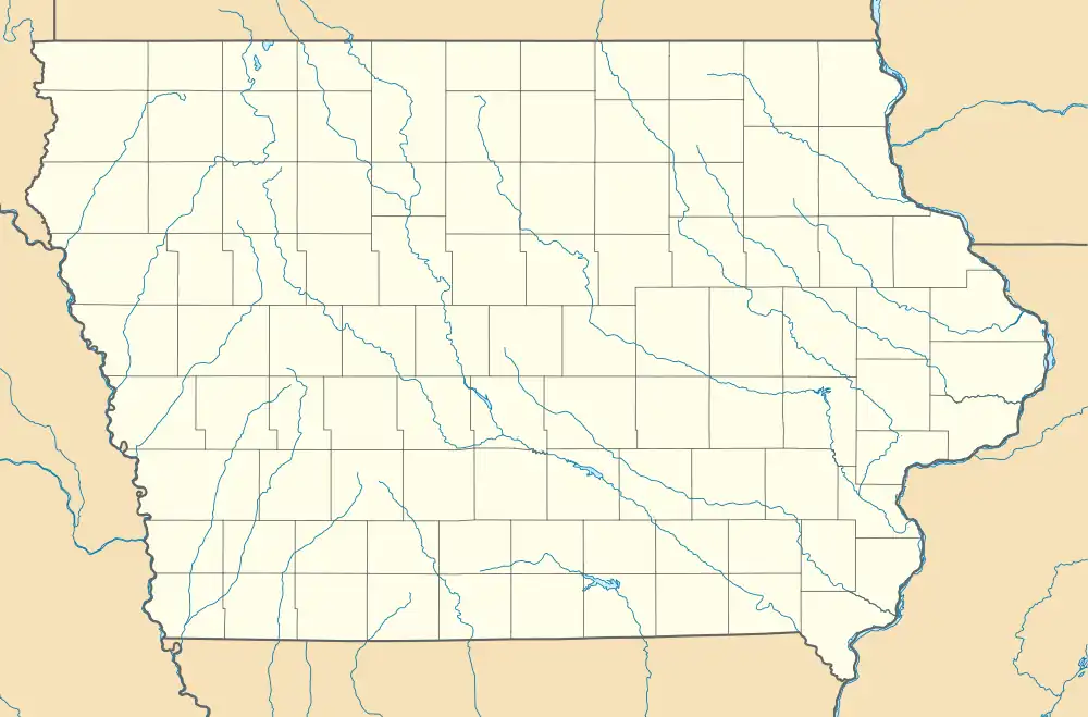 Delta Upsilon Chapter House is located in Iowa