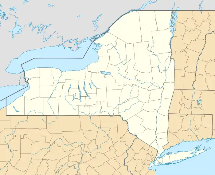 MV Commander is located in New York