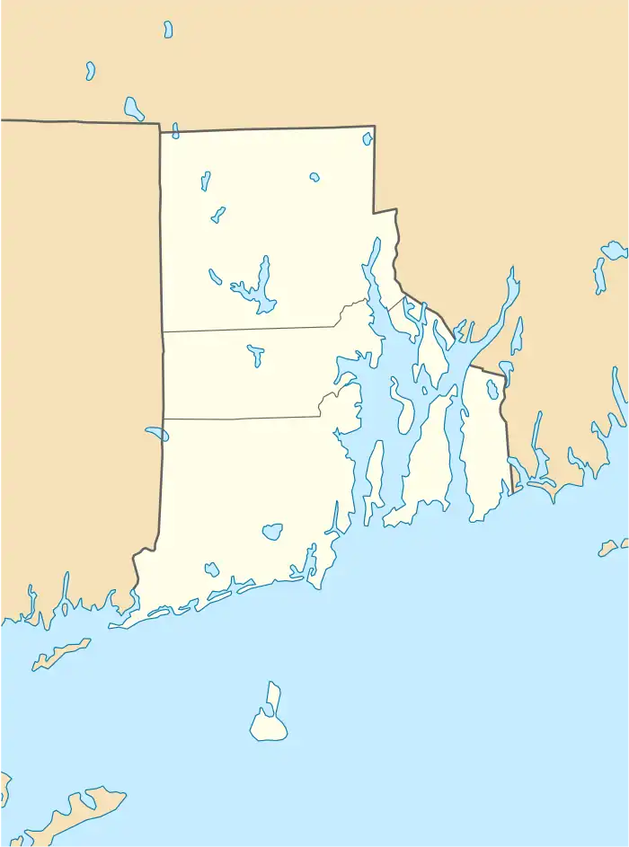 Swan Point Cemetery is located in Rhode Island